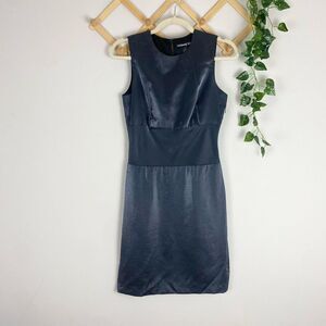 VIVIENNE TAM Metallic Dress Silver Size 1/Small EUC T636